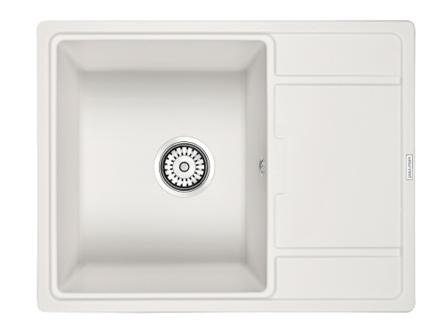 Кухонная мойка Paulmark FLUGEN 50-650 PM216550-WH 65х50 цвет белый